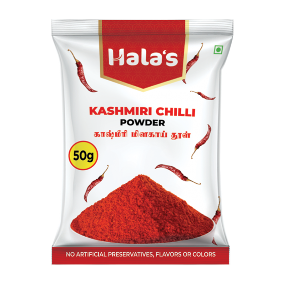 Kashmiri Chilli Powder 50gms Halas Retail